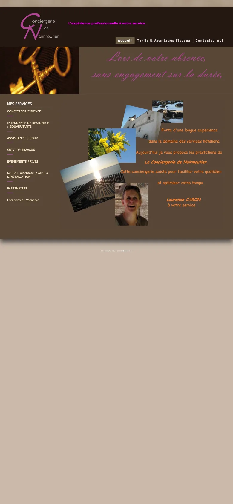 Capture de votre site actuel sur un téléphone : toute la page est affichée en miniature